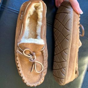LL Bean Wicked Good Camp Moccasin Slippers
